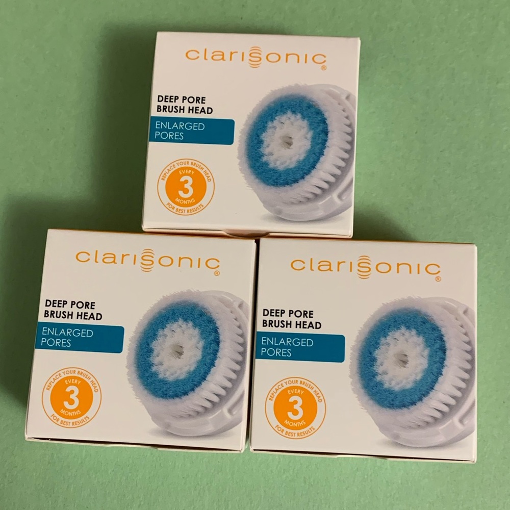 3 - Clarisonic Deep Pore Brush Heads